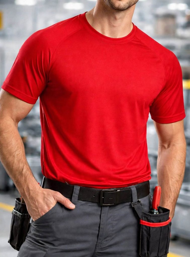 playera polo blue